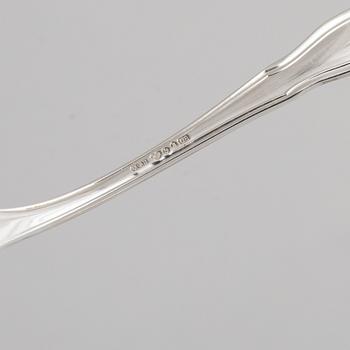 CG Hallberg, fish cutlery, 12 pieces, silver, Stockholm 1933.