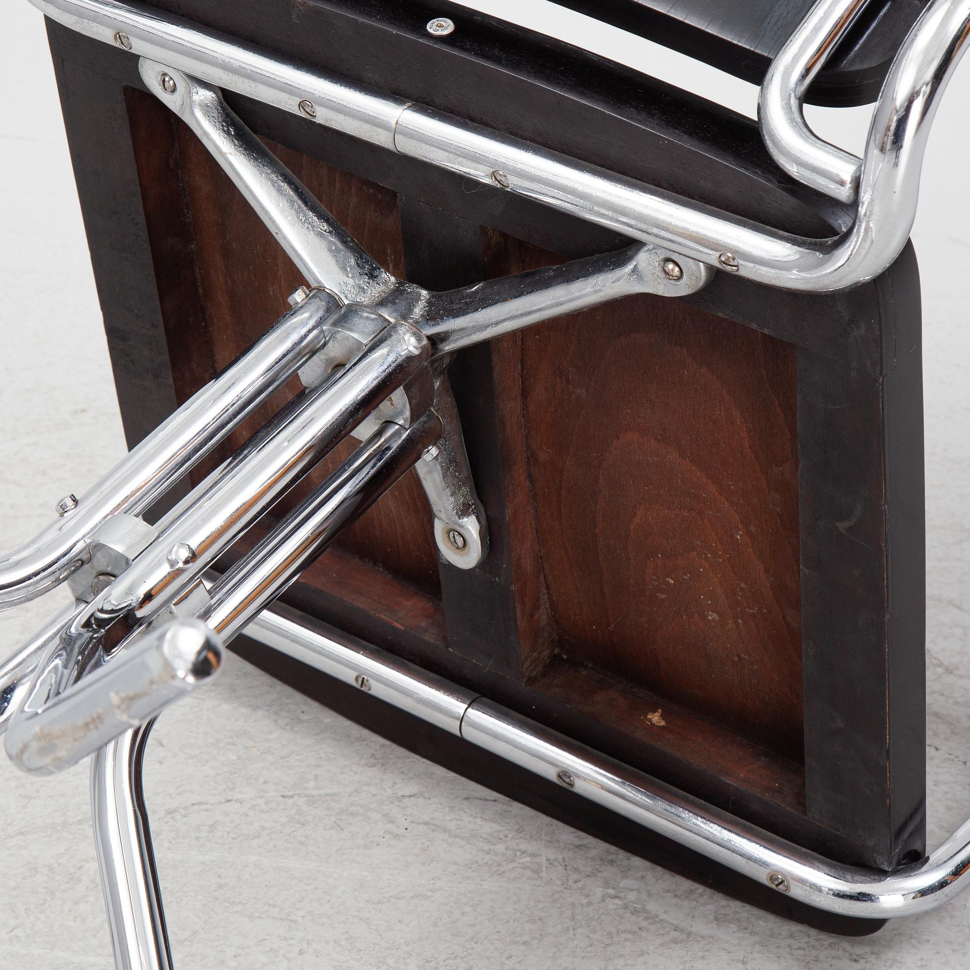 A desk chair, Mücke & Melder Frystat, Czechoslovakia.