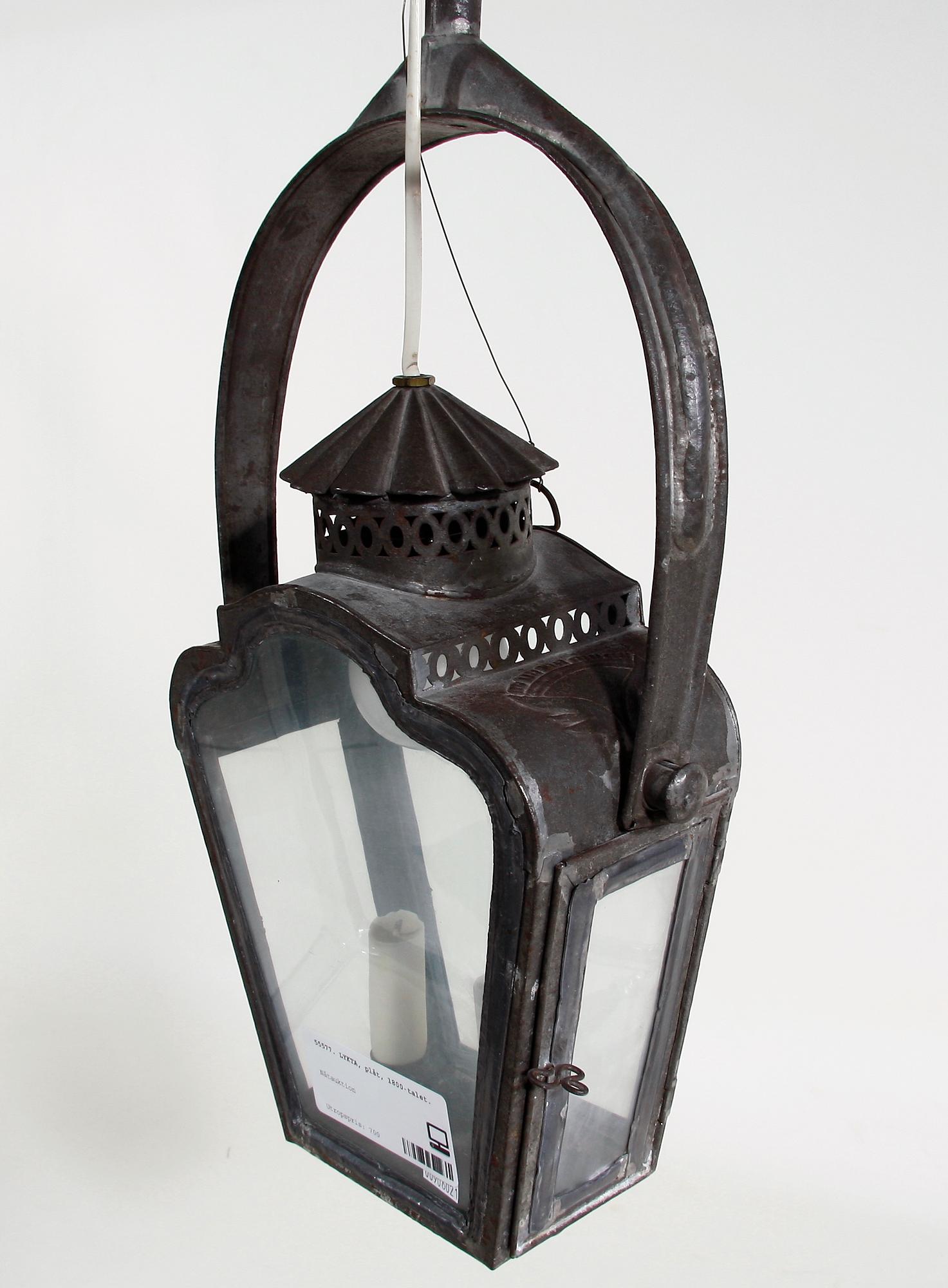 LYKTA, plåt, 1800-talet.