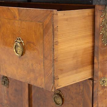 A Gustavian style chest of drawers, 19th century.