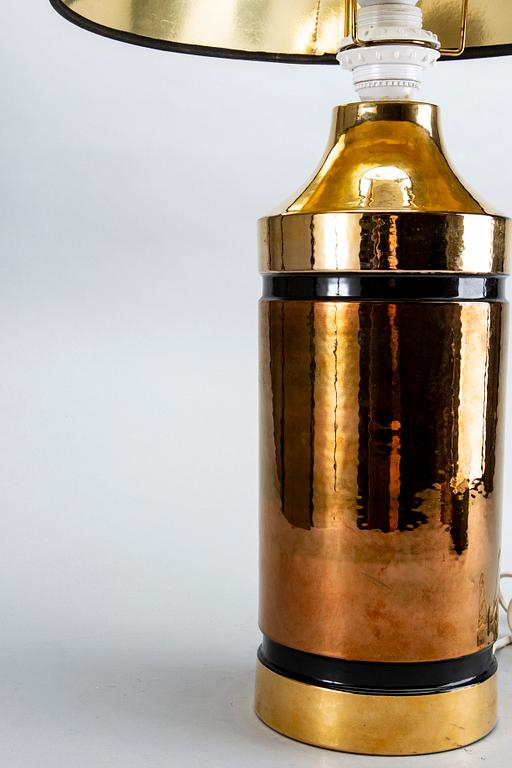 Bordslampa, etikettmärkt Miranda  AB,  Bitossi Italien.