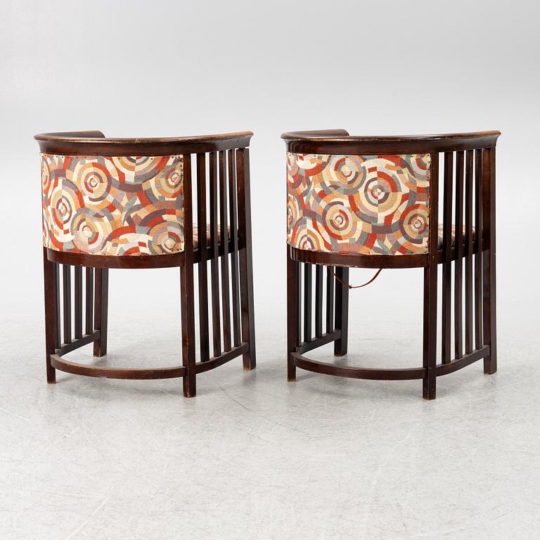 A three-piece sitting room suite, early 1900s.