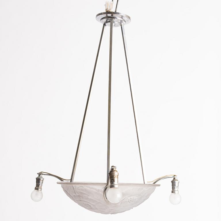 Ceiling lamp, art deco, 1920s-30s.