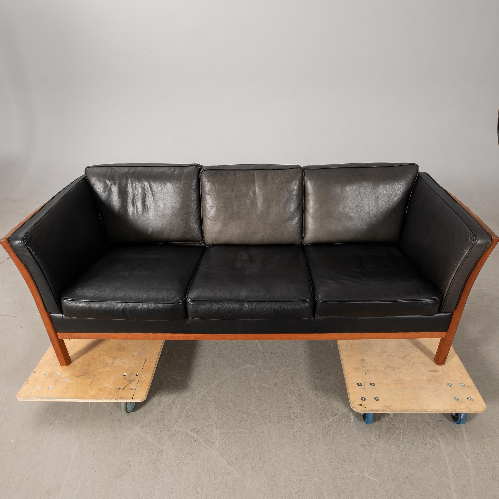 Sofa, Stouby Möbler, probably "Eva", Denmark, later part of the 20th century.