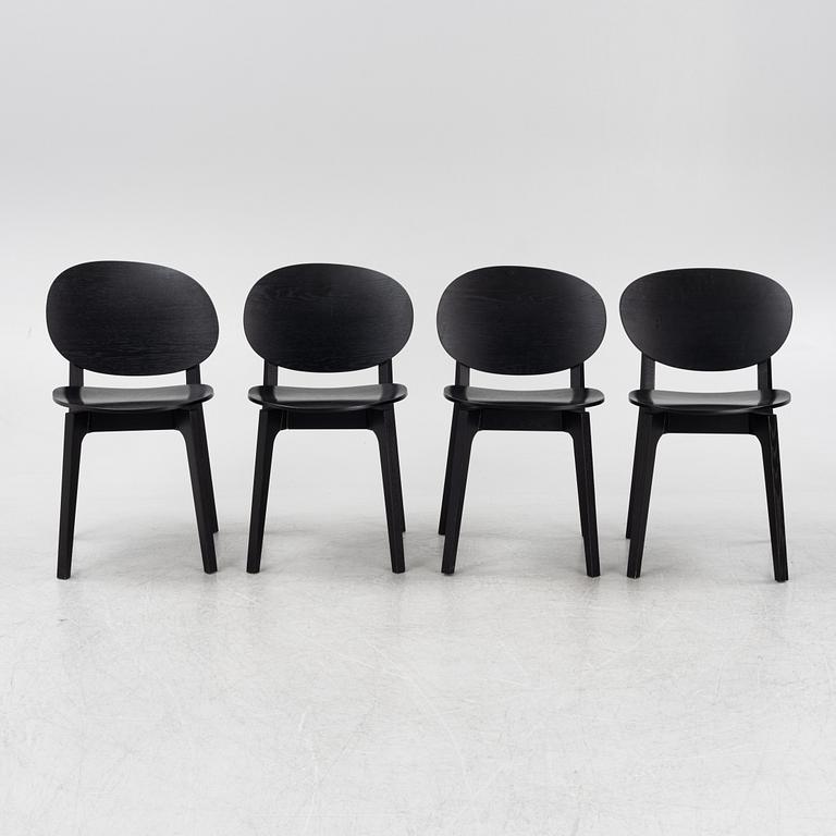 Claesson Koivisto Rune, a set of four 'Olive' chairs, Swedese.