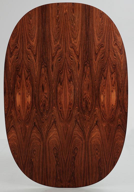 BRUNO MATHSSON & PIET HEIN, matbord, "Superellips", Fritz Hansen, Danmark.