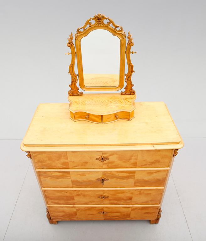 BYRÅ OCH PIGTITTARE 1800-talets andra hälft.