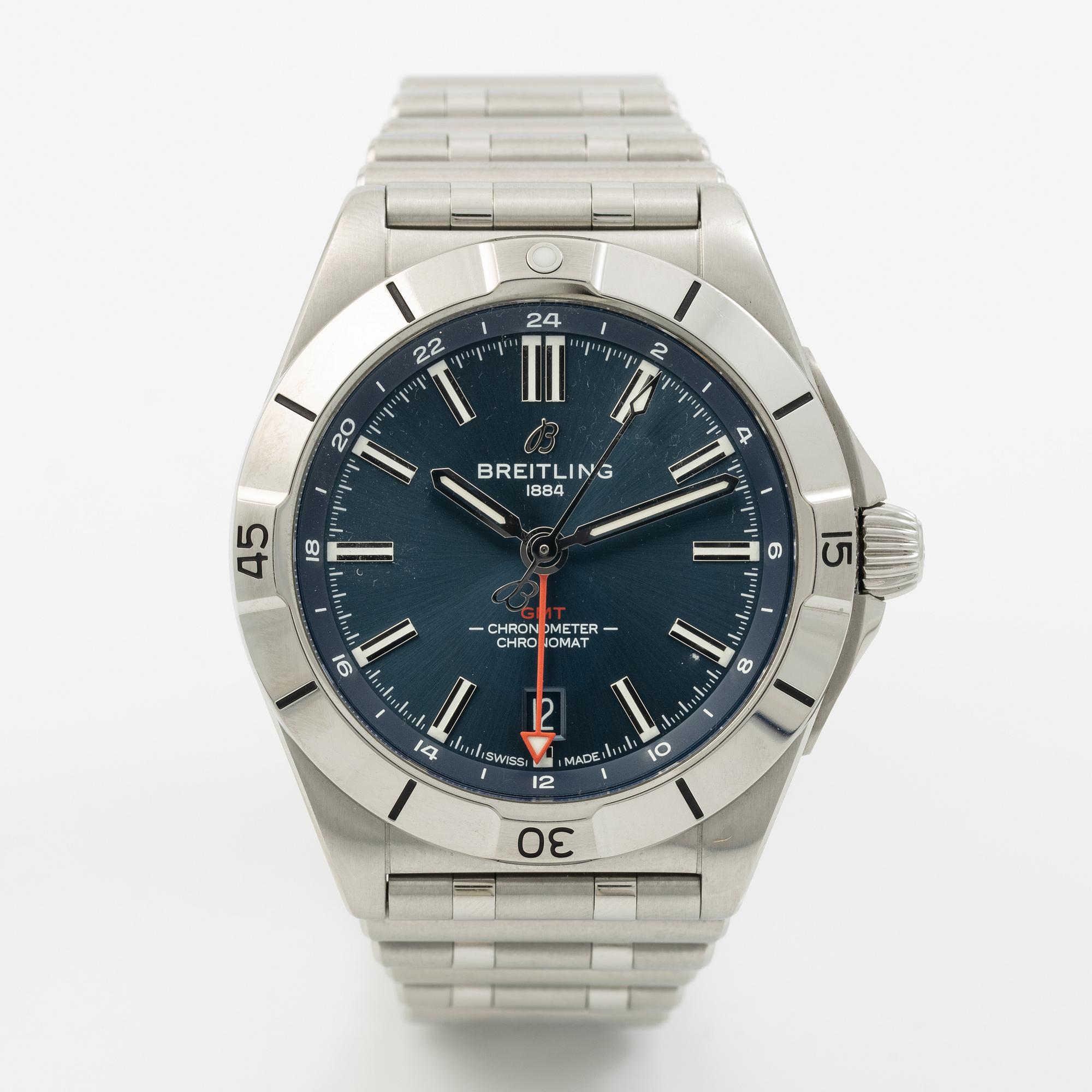 Breitling, Chronomat Automatic GMT 40, wristwatch, 40 mm.