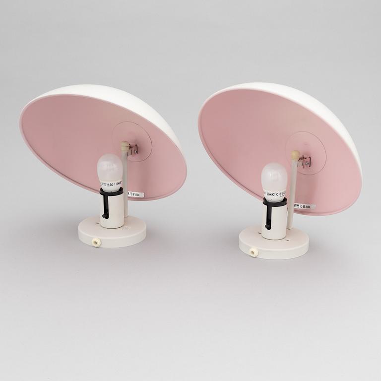 Poul Henningsen, a pair of 'PH Hat' wall lights, Louis Poulsen, Denmark.