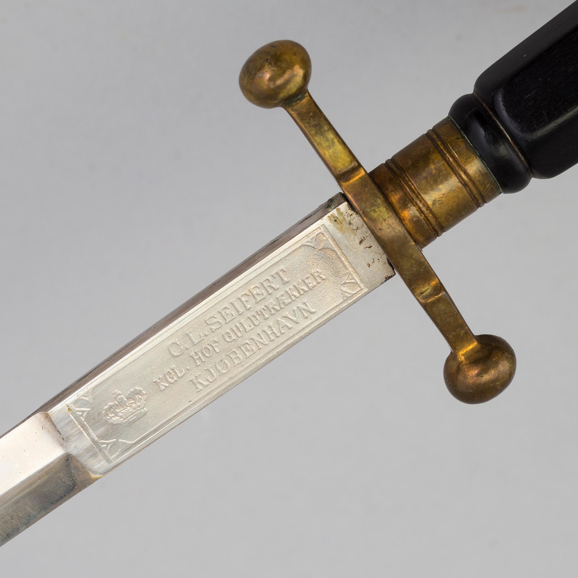 A Danish military Dagger from the early 20th century.