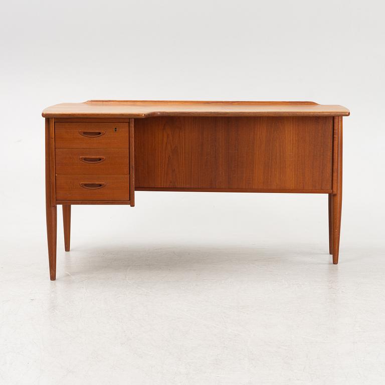 Göran Strand, teak writing desk, 1950's/60's.