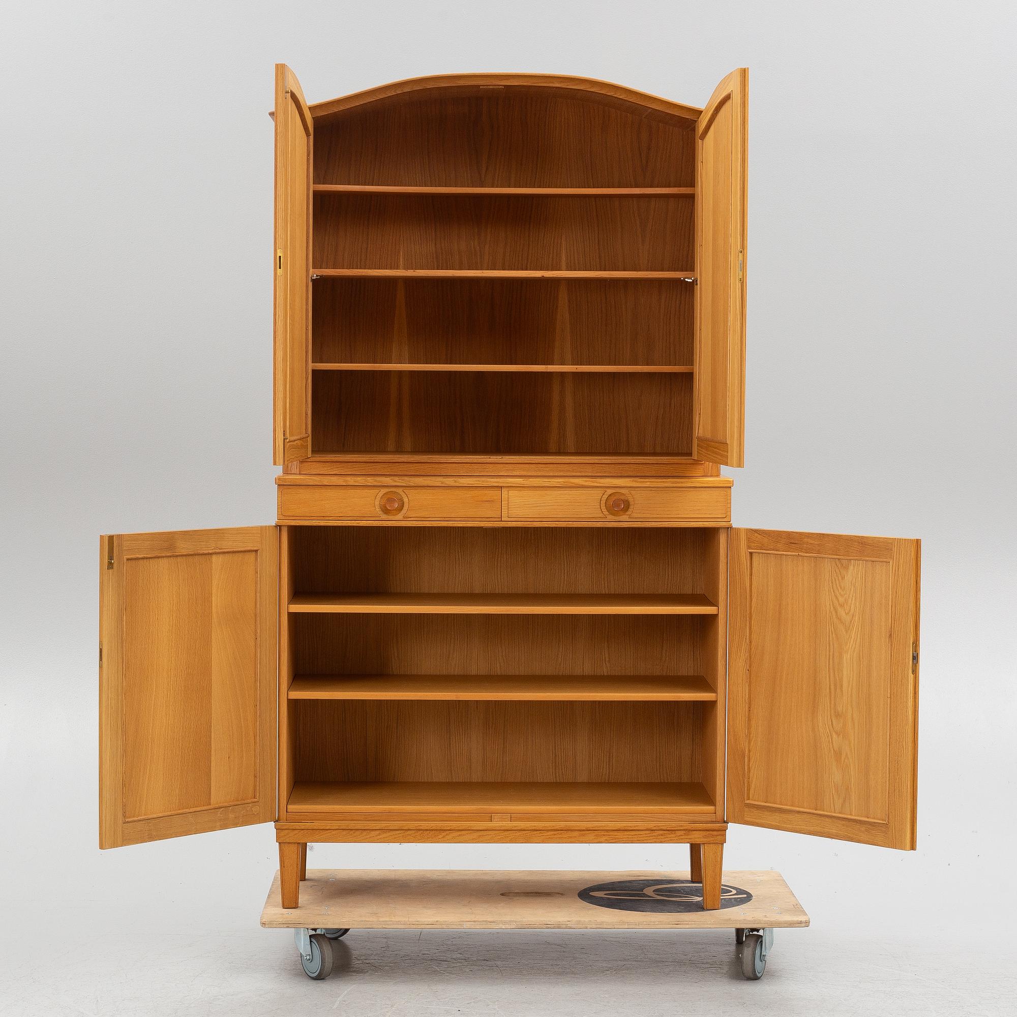 Carl Malmsten, cabinet, 'Herrgården', Bodafors, late 20th century.