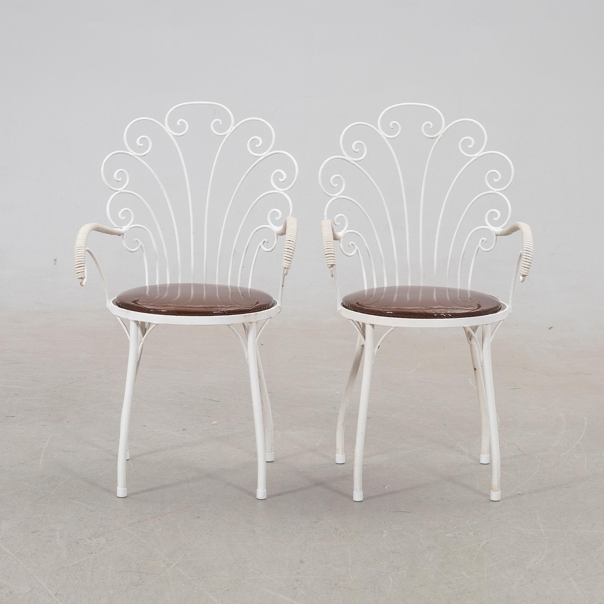 Trädgårdgrupp, 4 delar, 1900-tal.