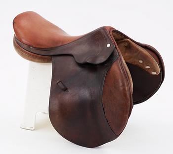 488. A 1980s saddle by Hermès.