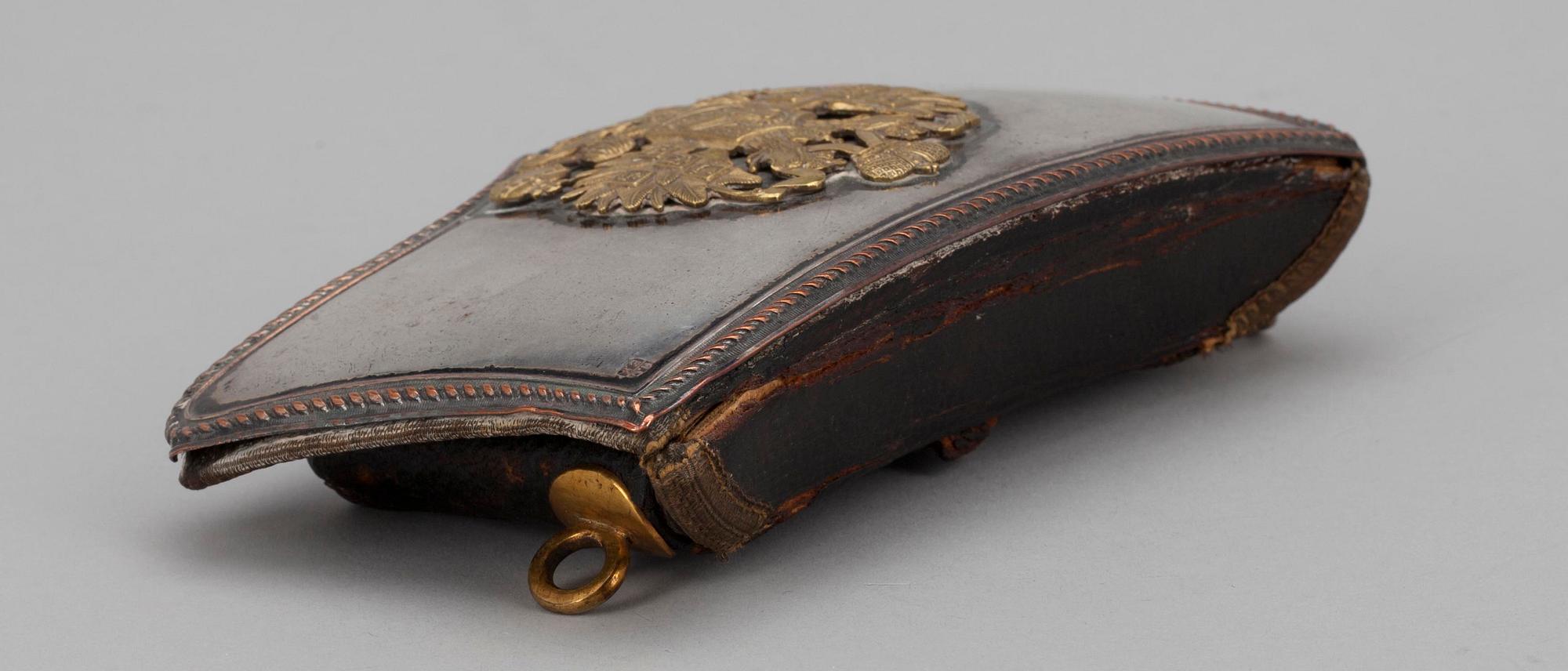KARTUSCHVÄSKA, Ryssland, 1800-tal.