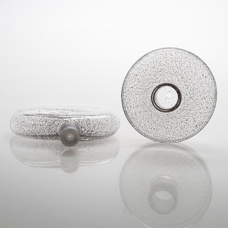 Carina Seth Andersson, an unique glass sculpture 'Lava' signed Carina Seth Andersson/EM. 2019.