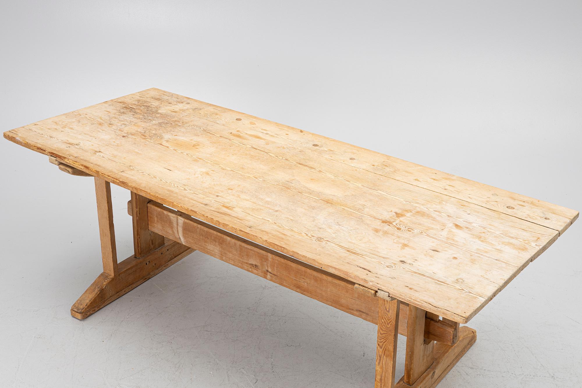 Bockbord, allmoge, 1800-tal.