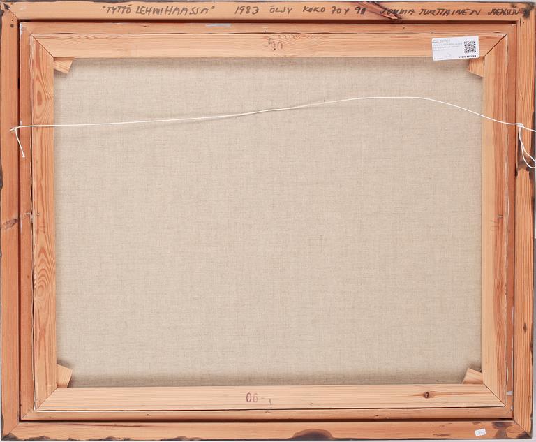 JORMA TURTIAINEN, olja på duk, signerad och daterad 1919-80.