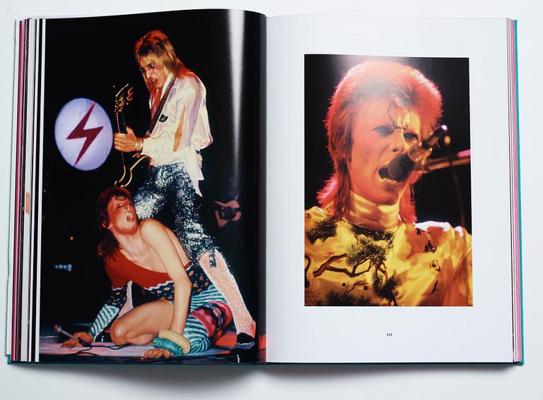 Mick Rock, limited edition photo book signed by Rock and Bowie 2015 published by Taschen.