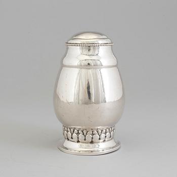 DANSK FORMGIVARE, TEBURK, silver, jugend, Köpenhamn, 1919.