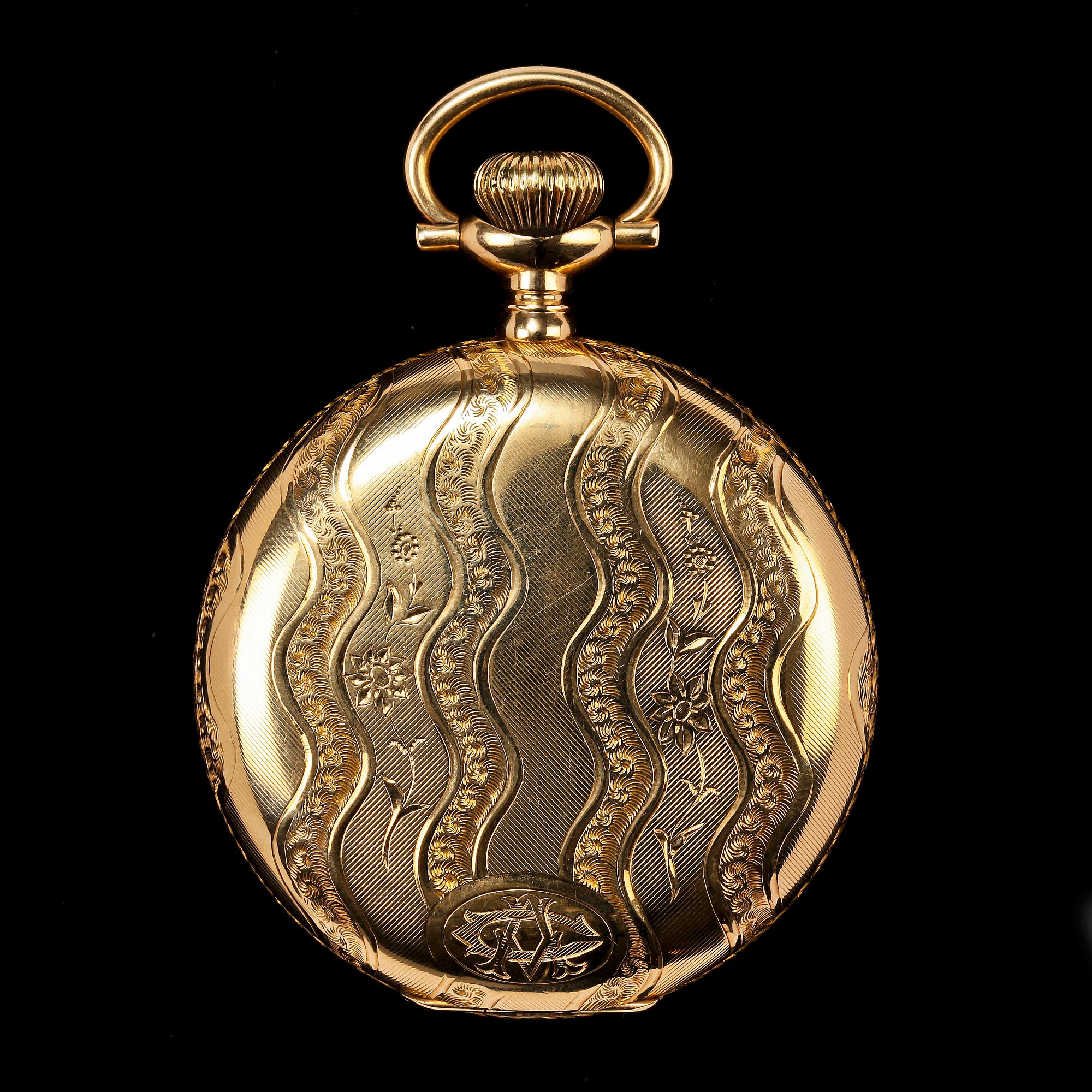 FICKUR, 14k guld, Rockford Watch Company, 1900-tal.