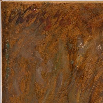 Endel Kõks, Smoking lady in red.