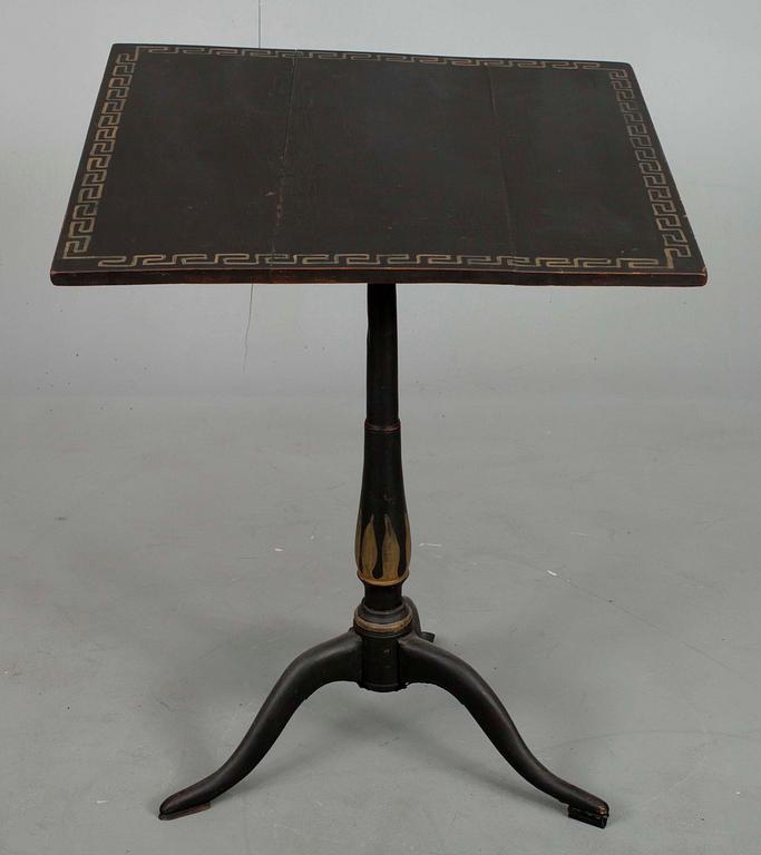 FÄLLBORD, målat trä, 1700-tal.