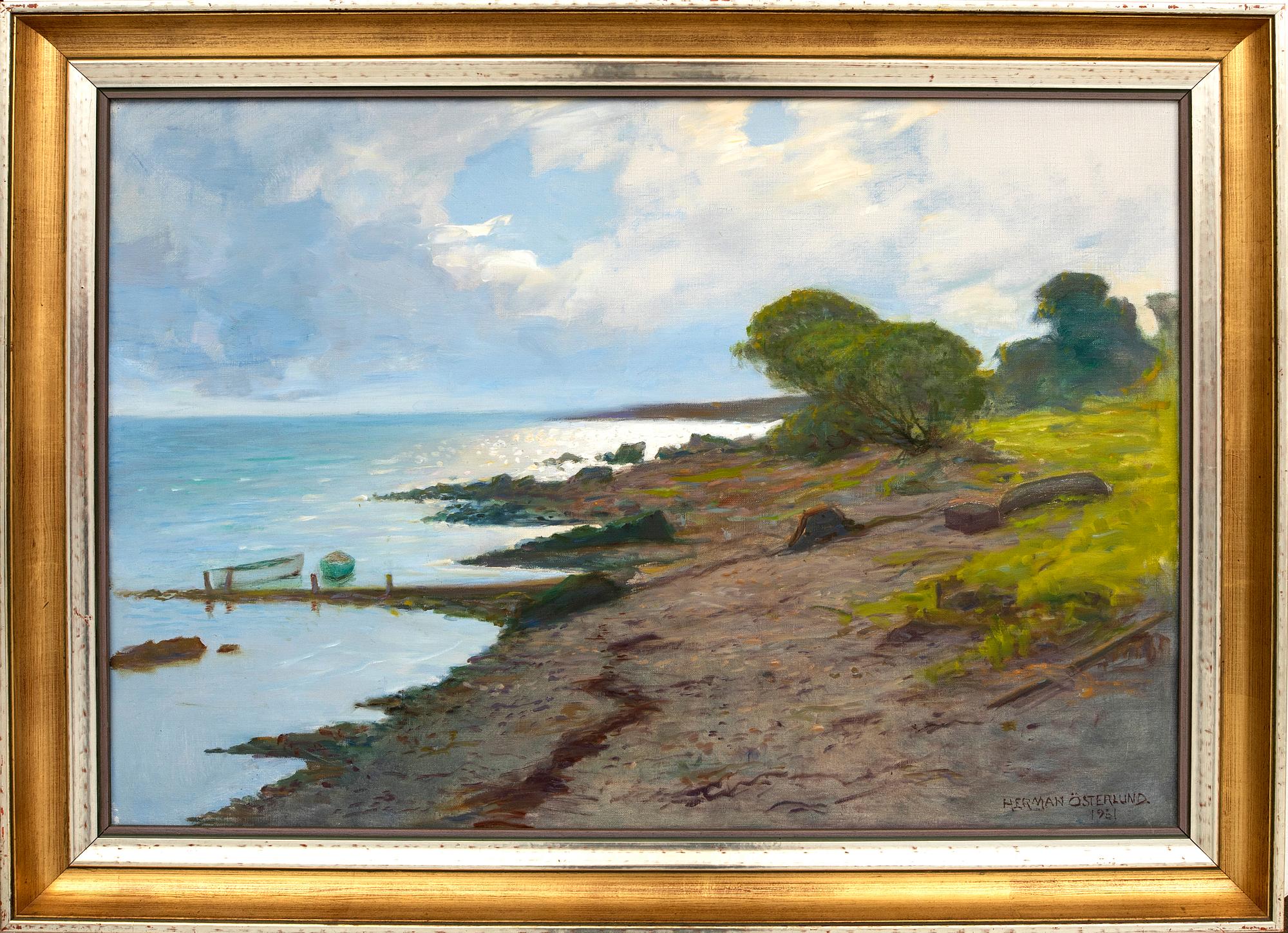 Herman Österlund, oil on canvas, signed and dated 1951.