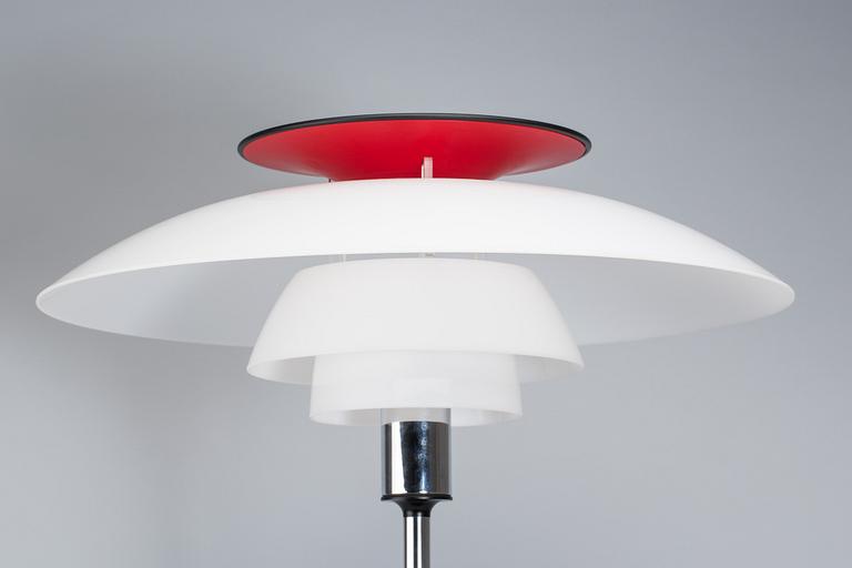 BORDSLAMPA, "PH 80", Poul Henningsen för Louis Poulsen, sent 1900-tal.