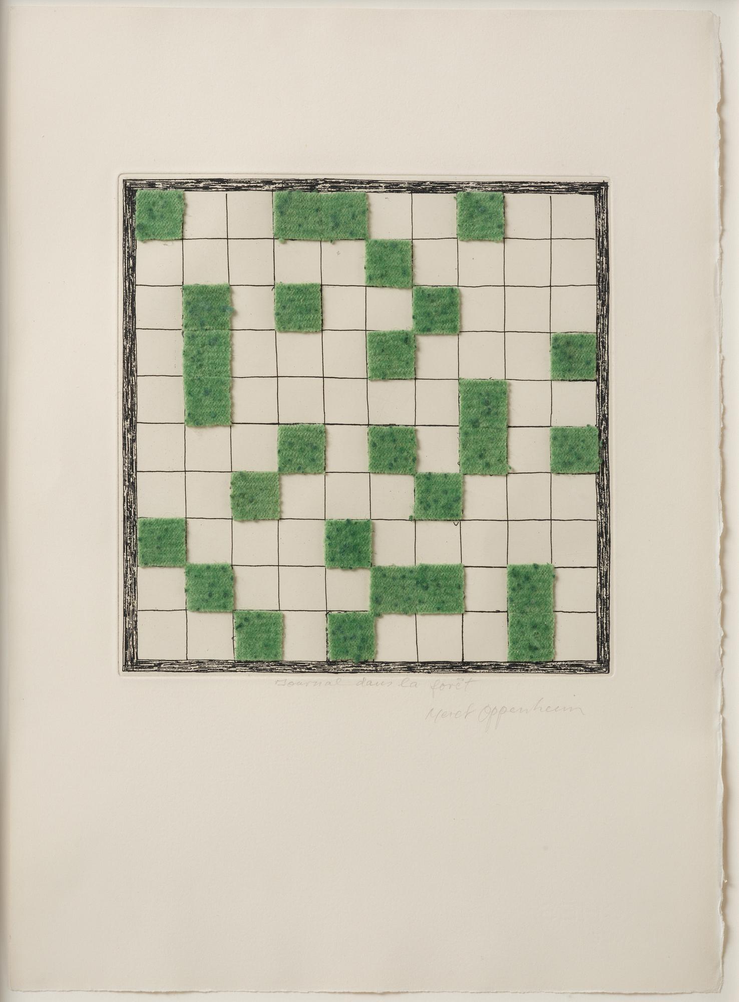 Meret Oppenheim, "Journal dans la forêt".