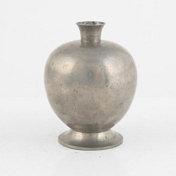 Firma Svenskt Tenn, a pewter vase, model "A 1014", Stockholm 1934.