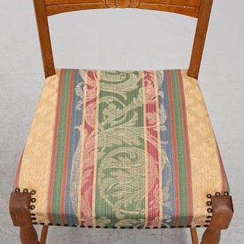 Axel O Röck, matgrupp, 7 delar,  Otterup Møbelfabrik, Danmark, 1960-tal.