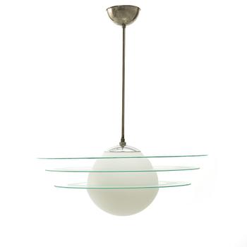 A ceiling light, Saturnus model, mid-20th Century.