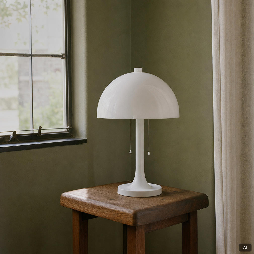 Bordslampa, Modell nr "6435" Falkenbergs belysning, 1900-talets slut.