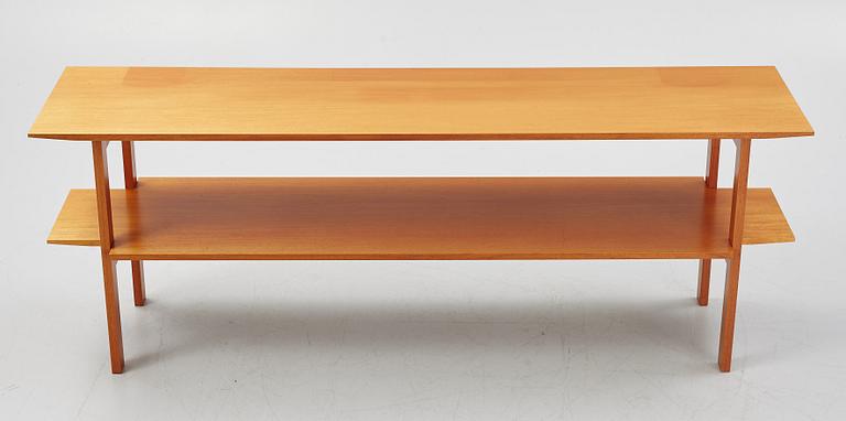 Josef Frank, a model 648 mahogany table, Svenskt Tenn, post 1985.