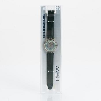 Swatch, automatic, Nine Three, wriswatch, 37 mm.