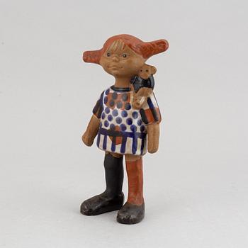 Lisa Larson, a 'Pippi' stoneware figurine for Gustavsberg.