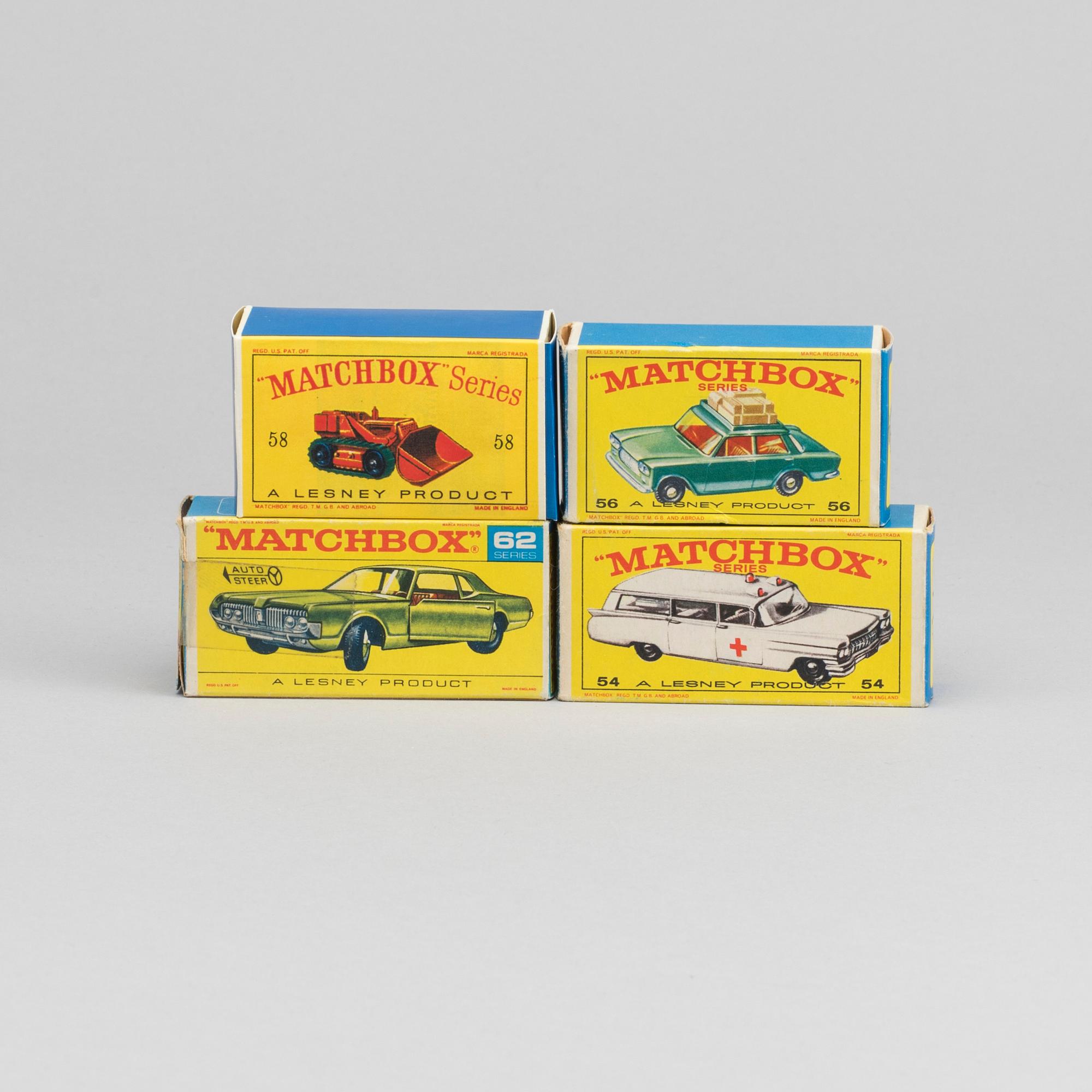 LESNEY MATCHBOX SERIES.