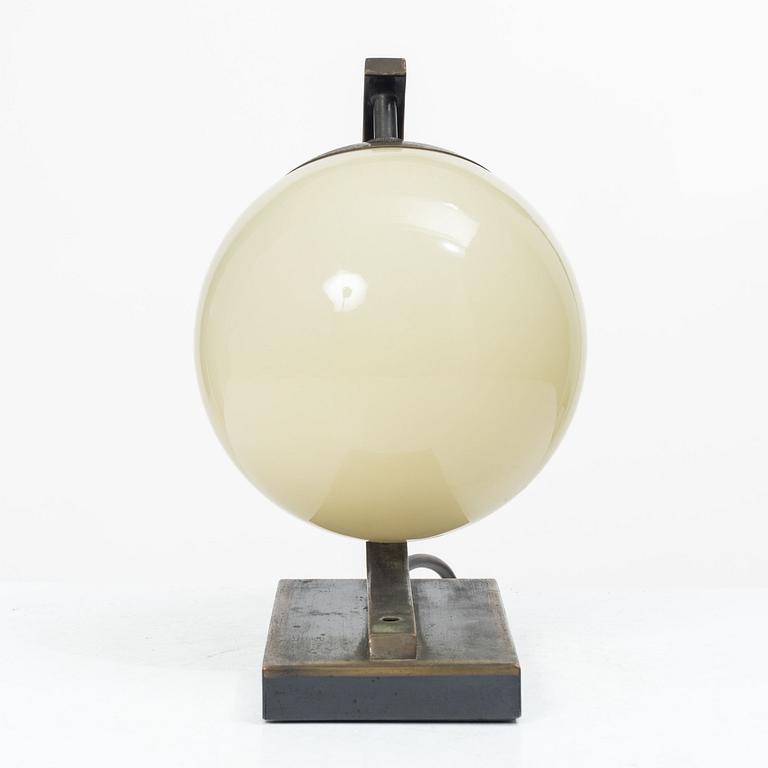 A table lamp, 1930s.