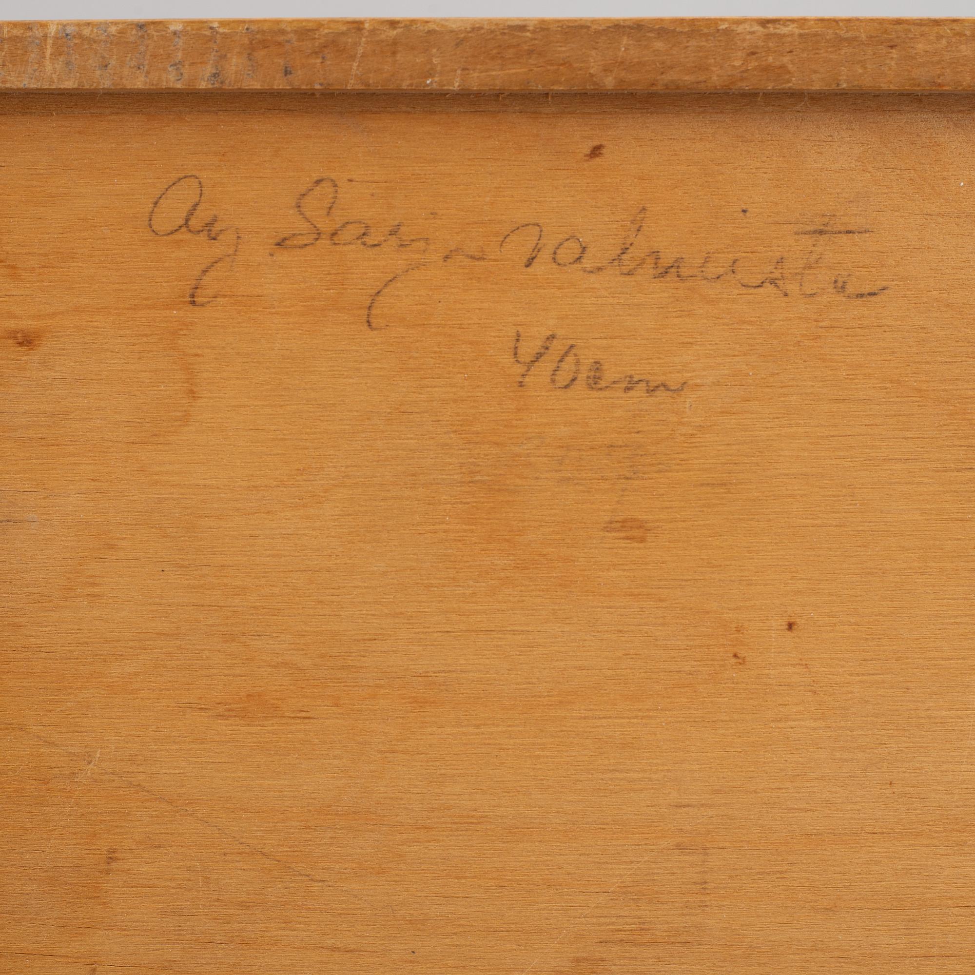 Aino Aalto, brickor, tre st, Ahlström Varkauden tehtaat, för Artek 1900-talets mitt.