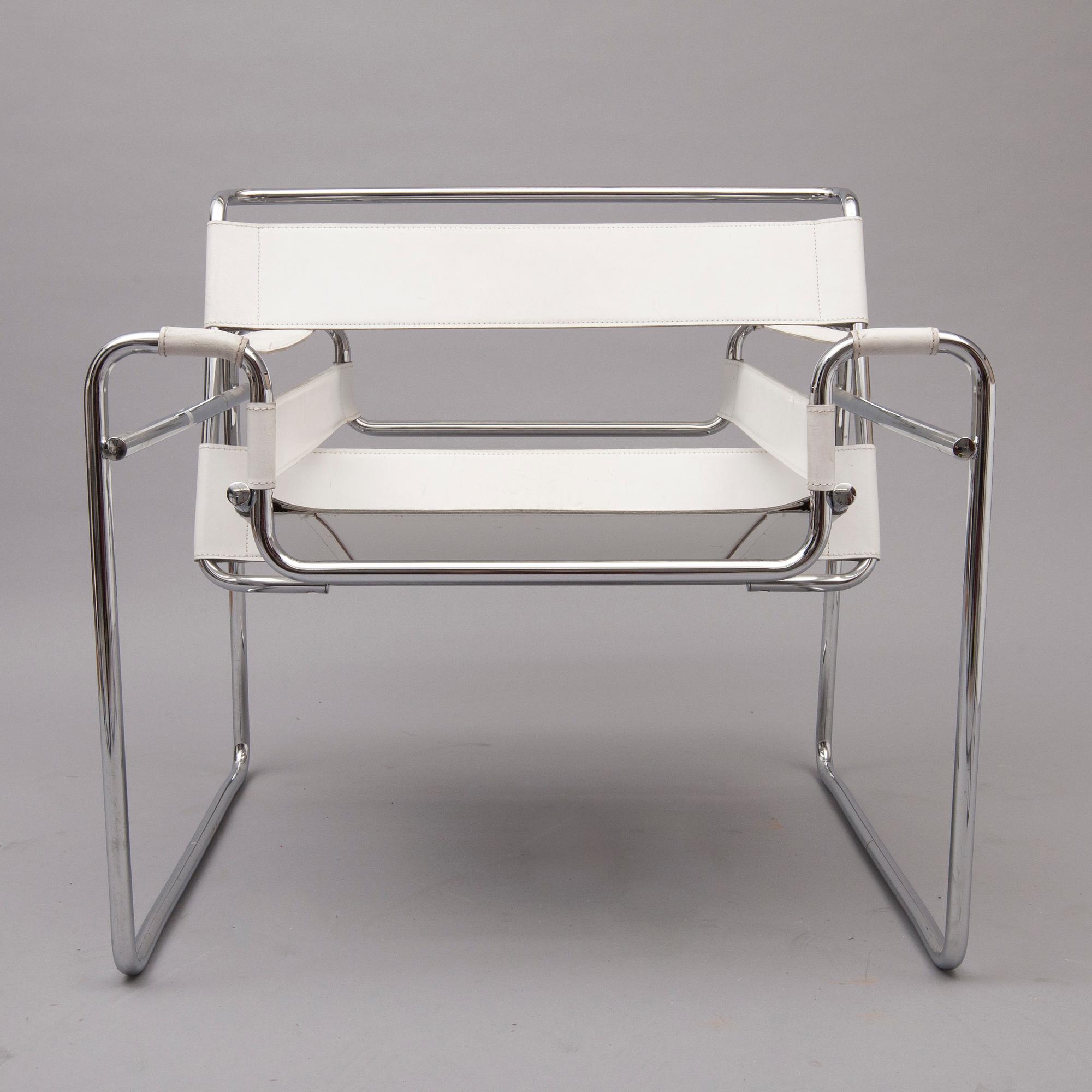 FÅTÖLJ, "Wassily", Marcel Breuer, 1980-tal.