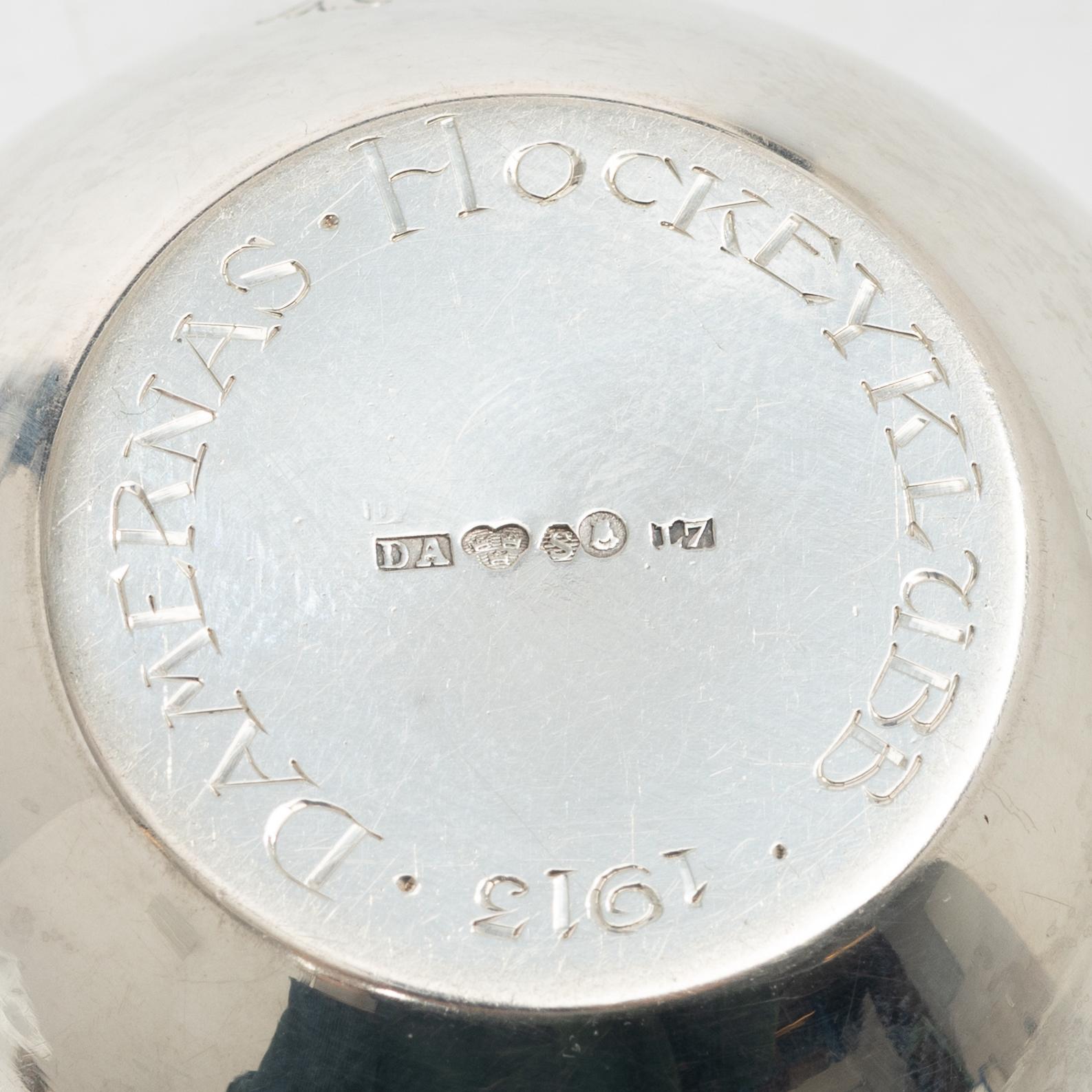 Two silver bowls, Sweden, 20th century.