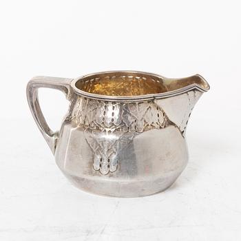 Coffee service, 3 pieces, silver, Art Nouveau, Anna Ohlsson & Co Östersund, 1910.