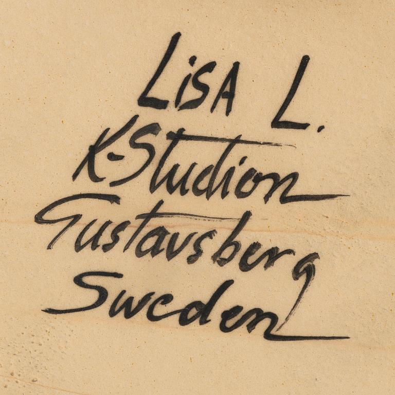 Lisa Larson, a 'Basset Maxi' ceramic sculpture, K-Studion Gustavsberg, Sweden.