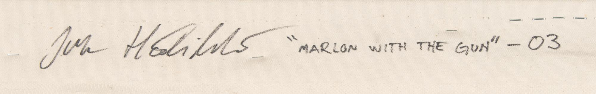 Juha Hälikkä, "Marlon with the gun".