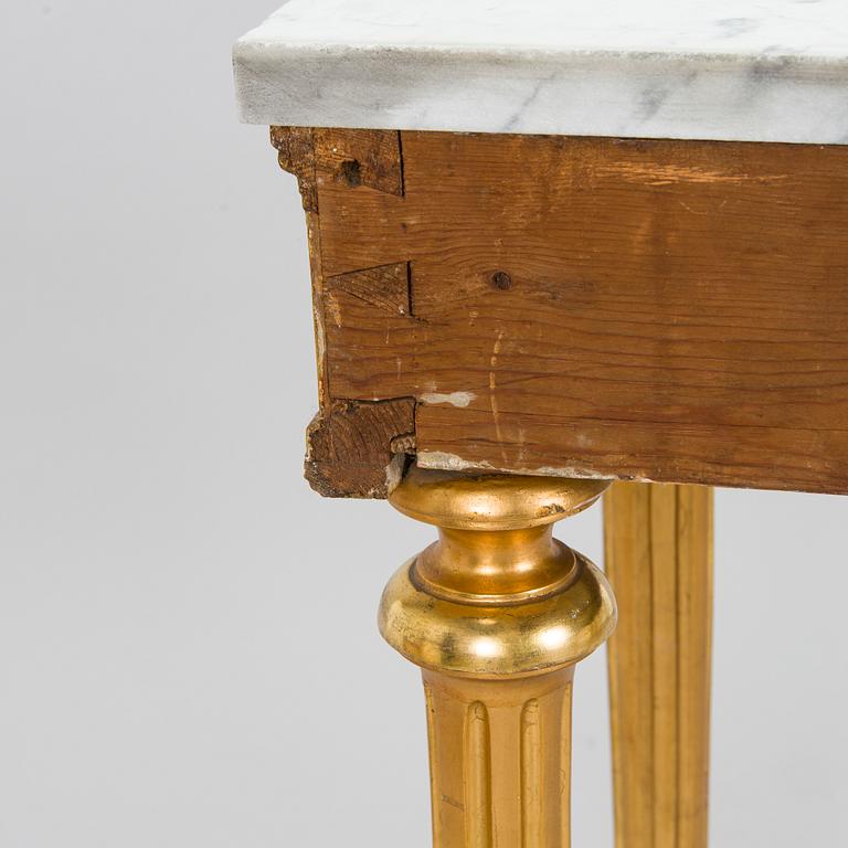 Konsolbord, sekelskiftet 1700/ 1800-tal.