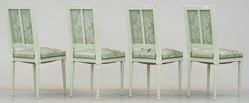 STOLAR, 4st, gustaviansk stil, tidigt 1900-tal.