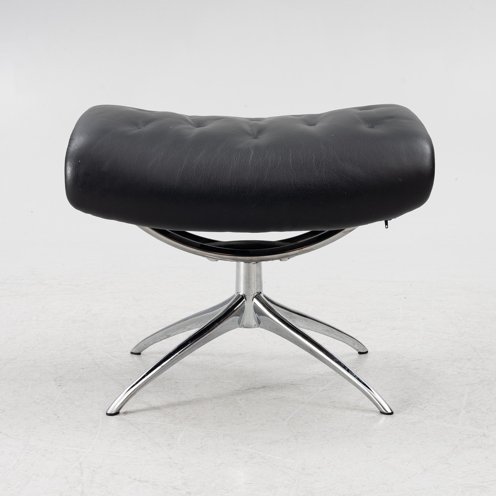 Footstool, Norway, late 20th century.