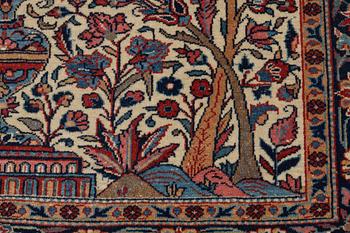 A RUG, semi-antique Keshan so called Dabir, ca 152 x 104 cm.