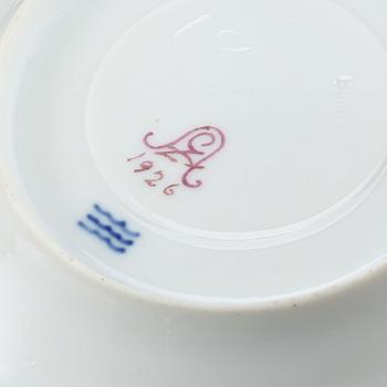 KAFFESERVIS, porslin, 22 delar, "Purple", Royal Copenhagen, Danmark, 1900-tal.